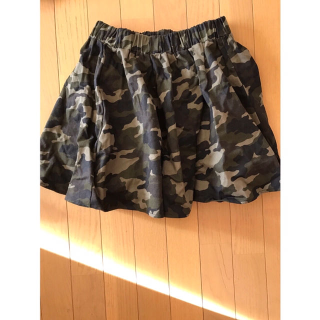 迷彩 スカート
