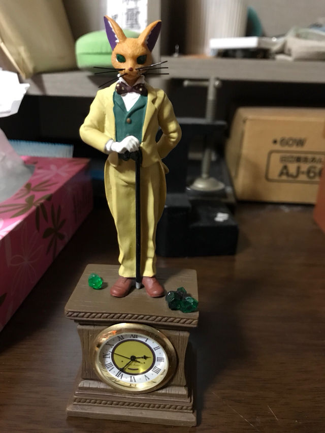 耳をすませば バロン ジオラマ時計 フリマアプリ サイトshoppies ショッピーズ