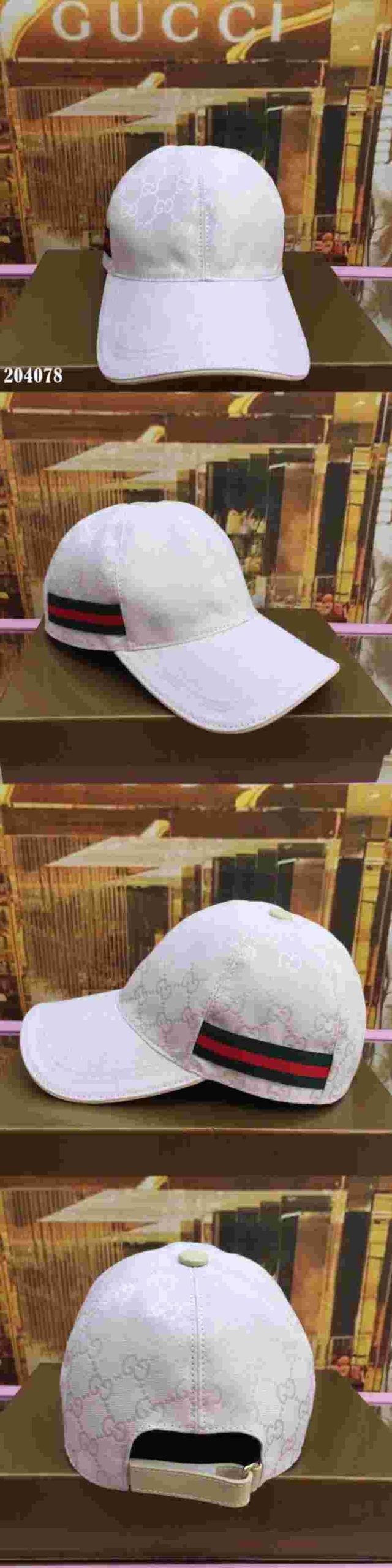 モダン　キャップ。グッチ帽子　人気爆発