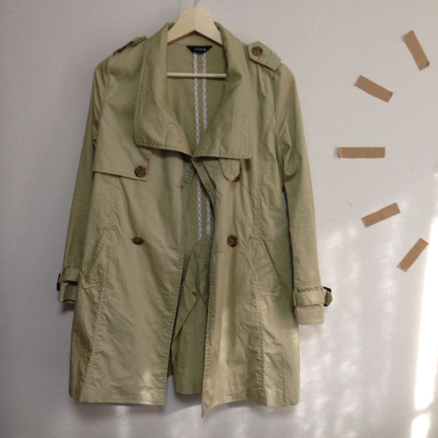 mystic トレンチコート