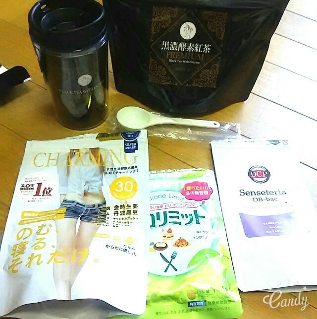 激安 ダイエットサプリ お茶 4点 コップ スプーン その他 フリマアプリ サイトshoppies ショッピーズ