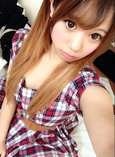 ミンプリュム赤チェック半袖フレアワンピ Min Plume ミンプリュム フリマアプリ サイトshoppies ショッピーズ