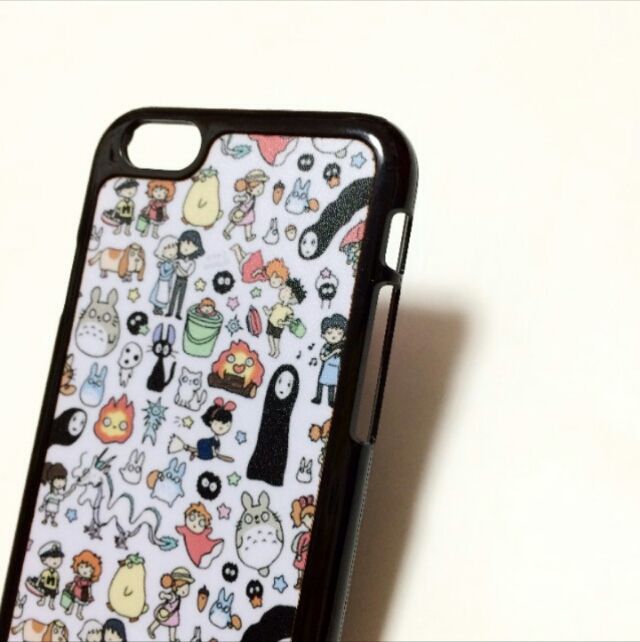 1点のみ ジブリ大集合iphone6ハードカバー フリマアプリ サイトshoppies ショッピーズ