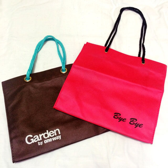 バイバイ ワンウェイ ショッパー 小2点セット ショップ袋(バイバイ/BYE  