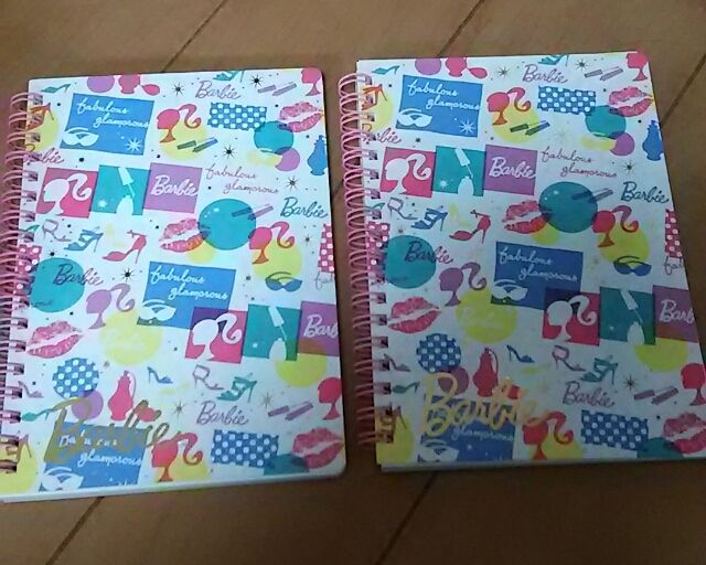 バービーリングノート 2冊