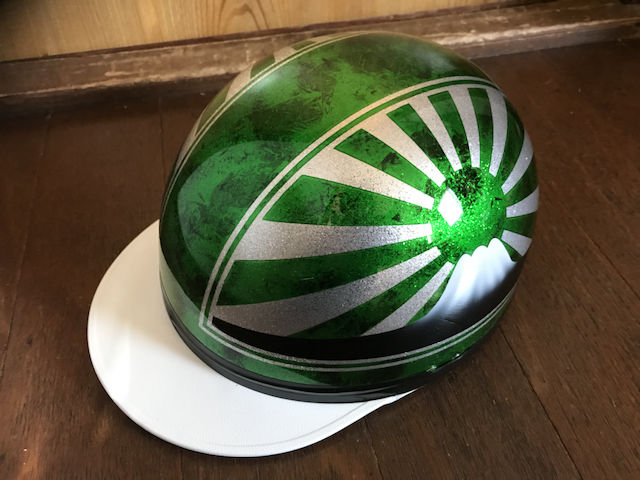 新品 キャンディーグリーン ラップ塗装 富士日章 コルク半 - フリマ