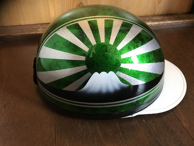 新品 キャンディーグリーン ラップ塗装 富士日章 コルク半 - フリマ