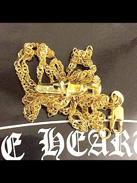 正規クロムハーツ ベビーファット22K エメラルド(クロムハーツ