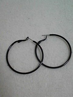 黒フープピアス フリマアプリ サイトshoppies ショッピーズ