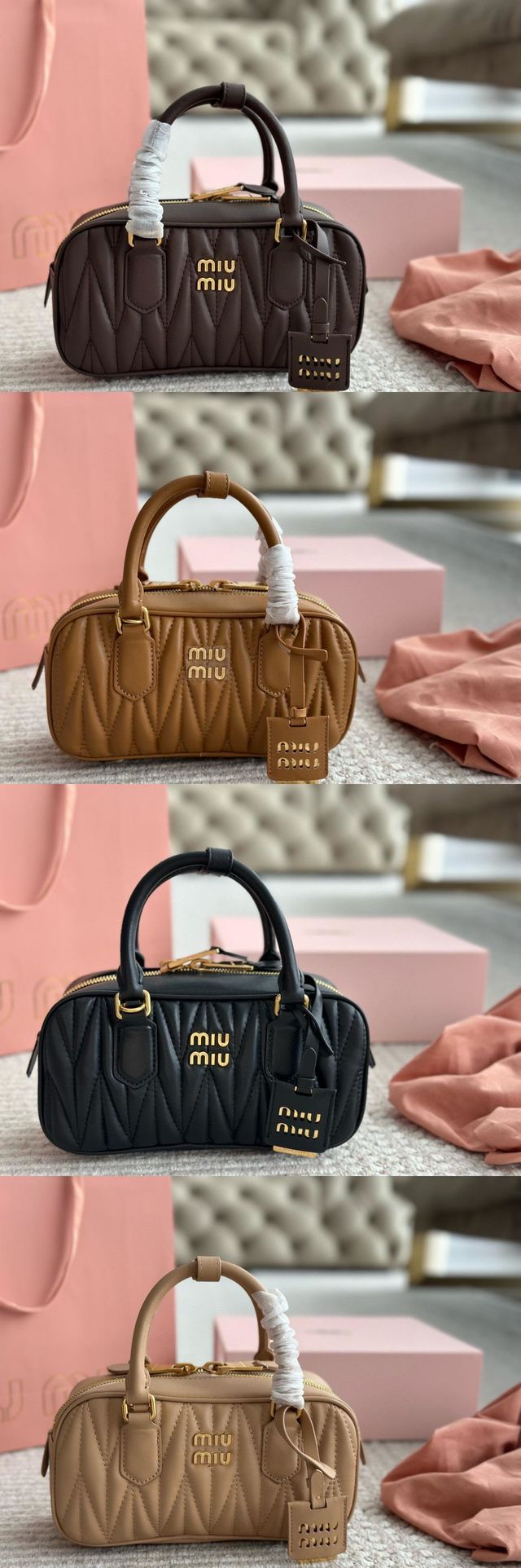 MiuMiuミュウミュウのハンドバッグ、N級品質、綺麗実物