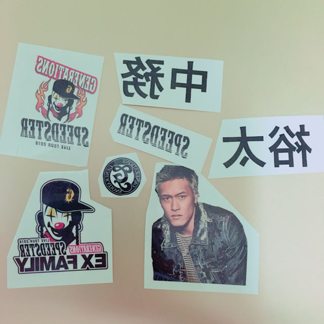 中務裕太 Generations タトゥーシール フリマアプリ サイトshoppies ショッピーズ