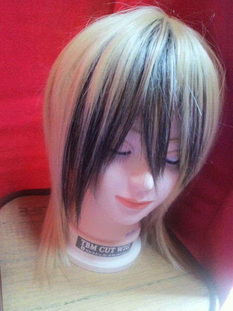 稀少ｖ系 ウィッグ黒メッシュ アシメ ノーブランド フリマアプリ サイトshoppies ショッピーズ