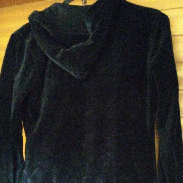 黒シルバーロゴディオールパーカー