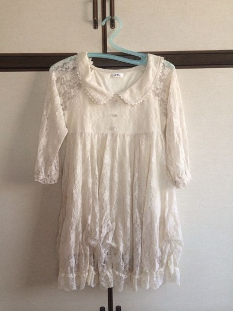 グレイル 白レースワンピ Grl グレイル フリマアプリ サイトshoppies ショッピーズ