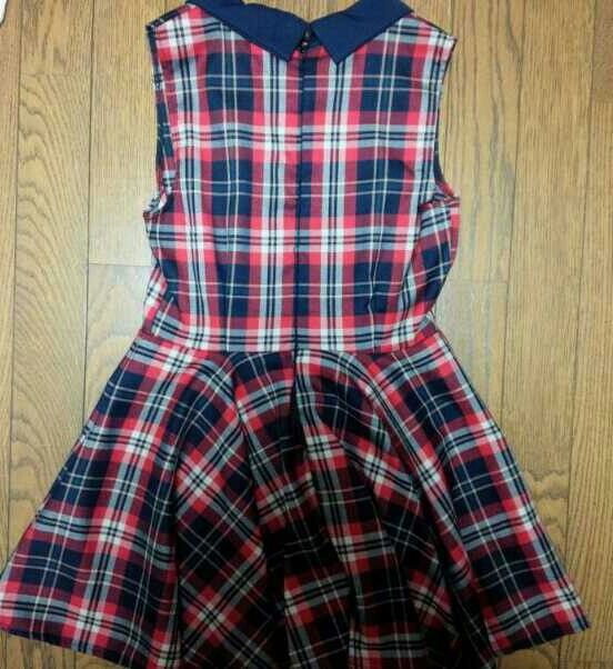 Min Plume チェックワンピース Min Plume ミンプリュム フリマアプリ サイトshoppies ショッピーズ