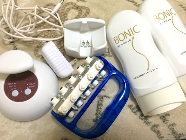 ボニック 本体+充電器+ジェル1本ボニック 本体.充電器.ジェル新品1