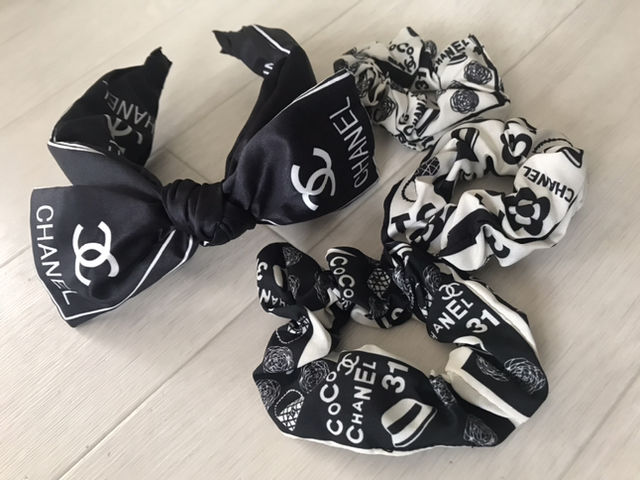 シャネル　ノベルティ　シュシュ