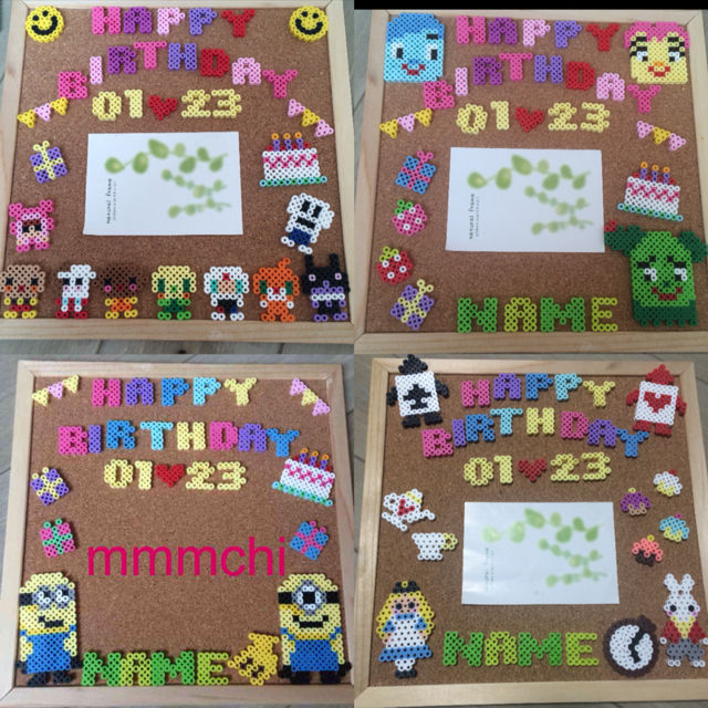 アイロンビーズバースデーボード フリマアプリ サイトshoppies ショッピーズ