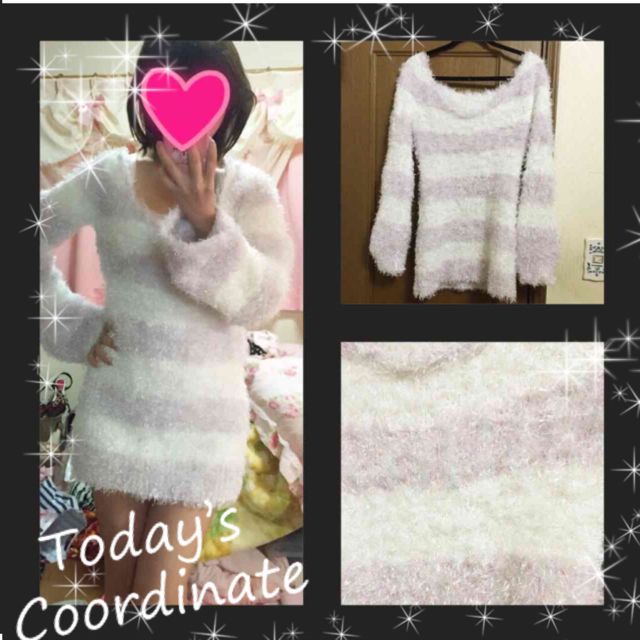 冬物処分セール もこもこニットワンピ ダズリン Dazzlin フリマアプリ サイトshoppies ショッピーズ