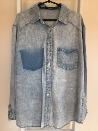LOVE BOAT デニム柄シャツ