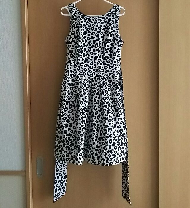 値下げ美品 シネカノン レオパード柄ワンピース フリマアプリ サイトshoppies ショッピーズ