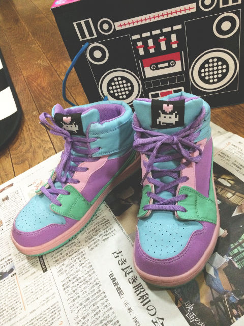 パステルカラーハイカットスニーカー フリマアプリ サイトshoppies ショッピーズ