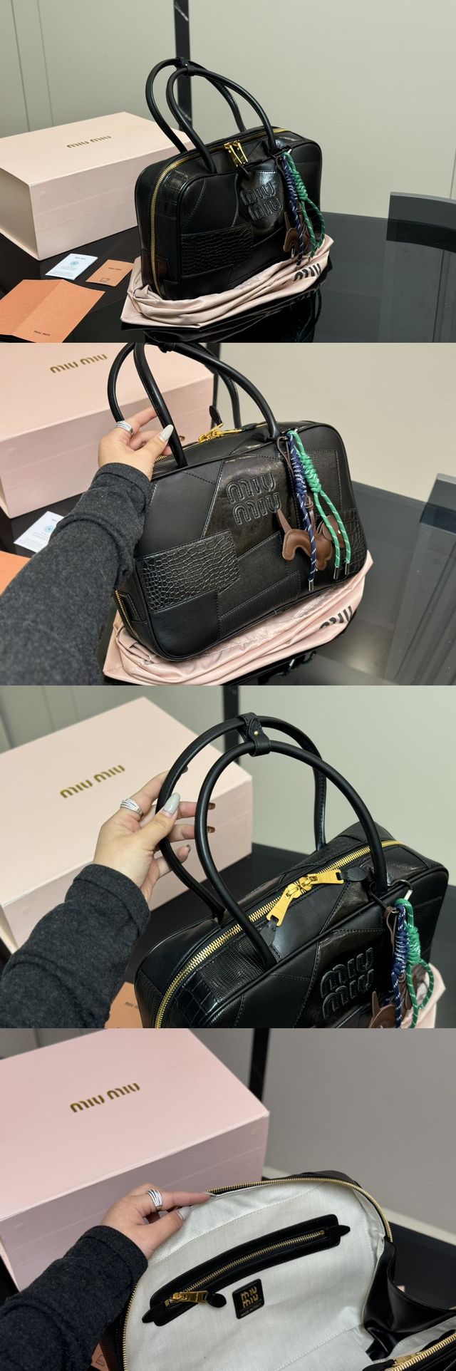 MiuMiuミュウミュウのハンドバッグ、N級品質、綺麗実物