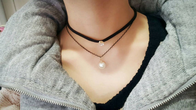 可愛いチョーカー型ネックレス フリマアプリ サイトshoppies ショッピーズ