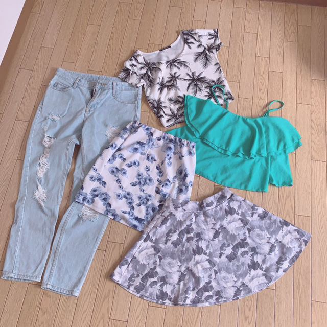 ギャル夏服まとめ売り