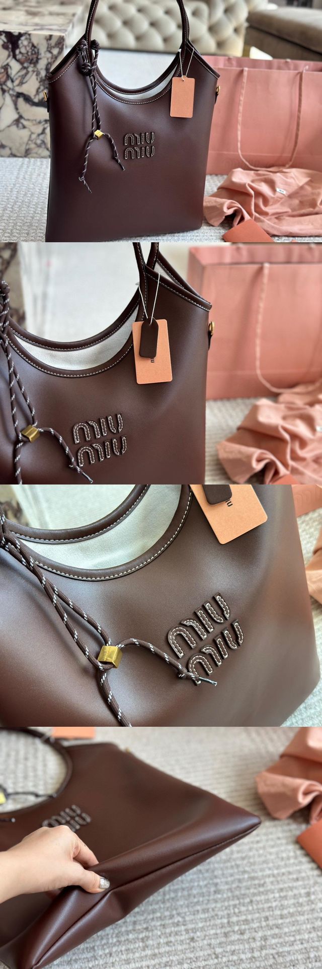 MiuMiuミュウミュウのハンドバッグ、N級品質、綺麗実物