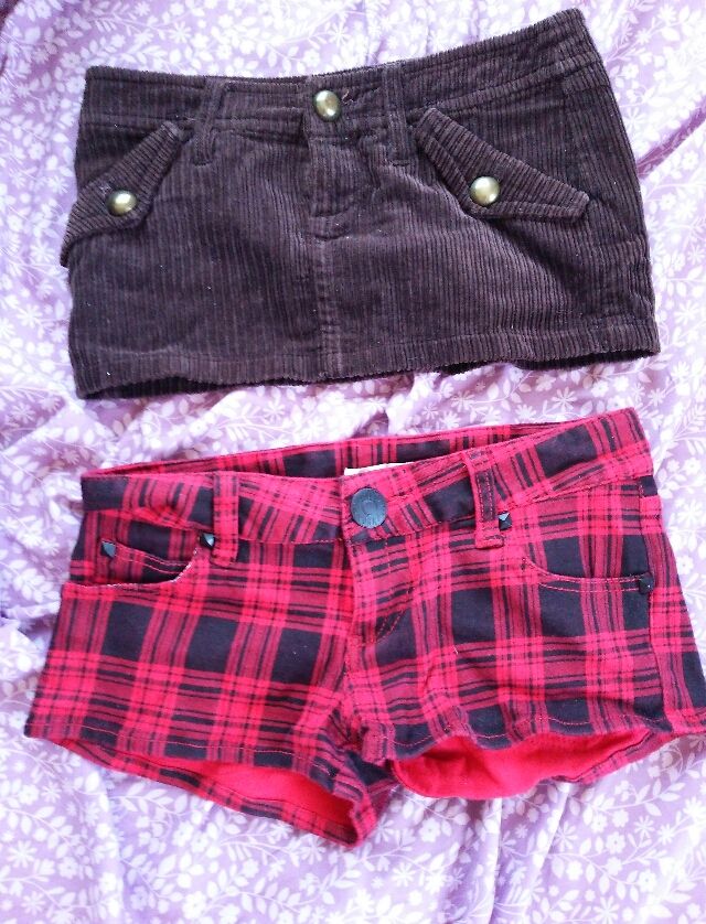 Egoist 茶色ミニスカ ノーブランド赤チェックショーパン エゴイスト Egoist フリマアプリ サイトshoppies ショッピーズ