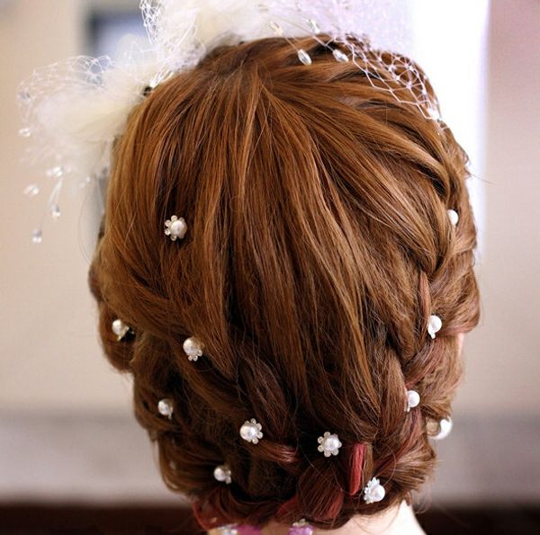 パールラインストーン 髪飾り Uピン 6個 フリマアプリ サイトshoppies ショッピーズ