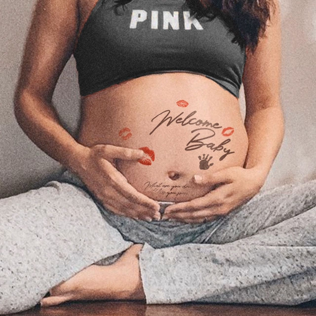 マタニティペイント　シール　ベリーペイント　シール