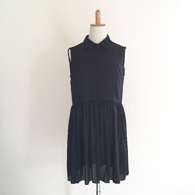 美品 マーキュリーデュオ ノースリーブシャツワンピース ｆ マーキュリーデュオ フリマアプリ サイトshoppies ショッピーズ