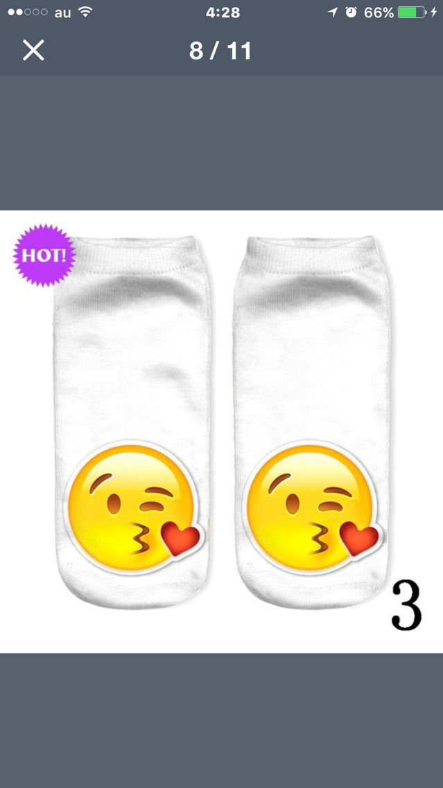 靴下 絵文字 フリマアプリ サイトshoppies ショッピーズ