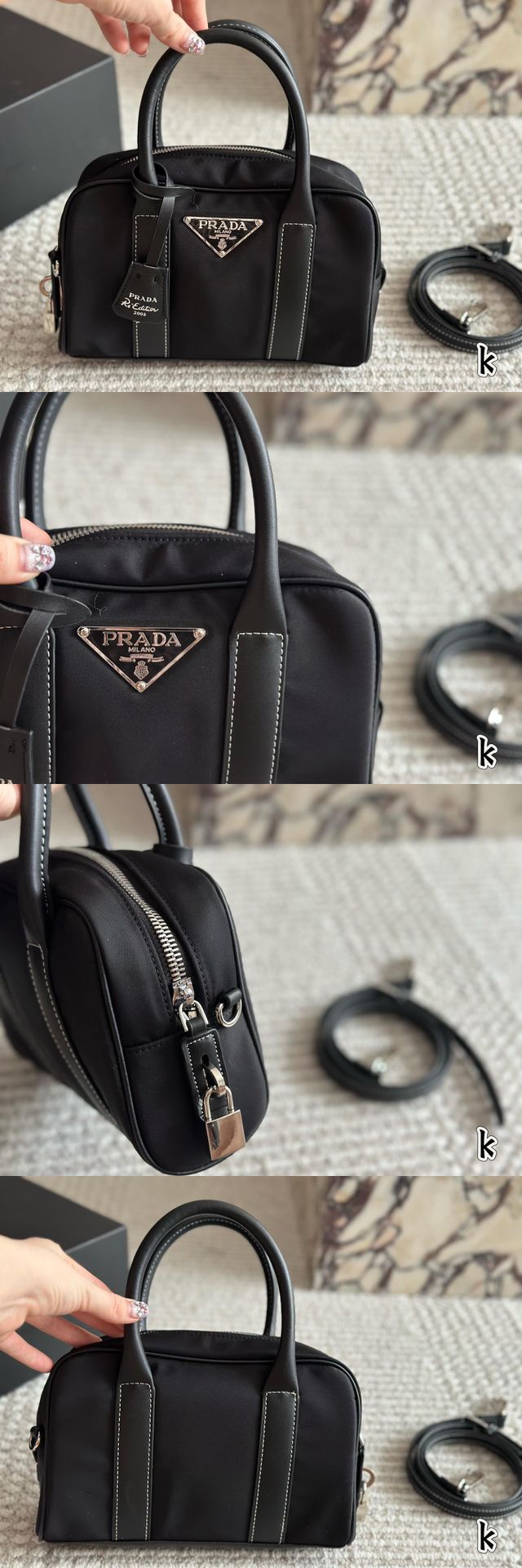 Pradaプラダのハンドバッグ、N級品質、綺麗実物、今季新