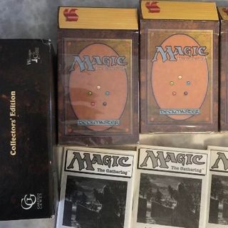 MTG オールドセット空箱4種類（スターターやCE空箱）