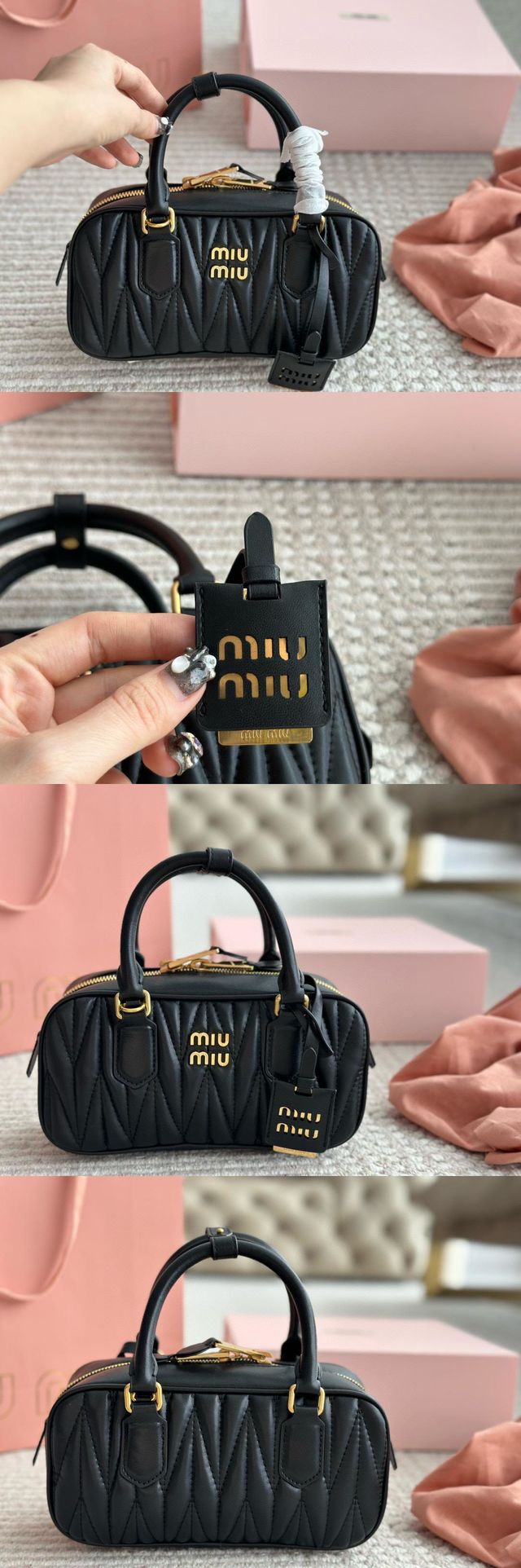 MiuMiuミュウミュウのハンドバッグ、N級品質、綺麗実物