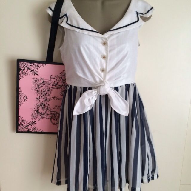 Honey Bunch セーラー ワンピ ハニーバンチ Honey Bunch フリマアプリ サイトshoppies ショッピーズ