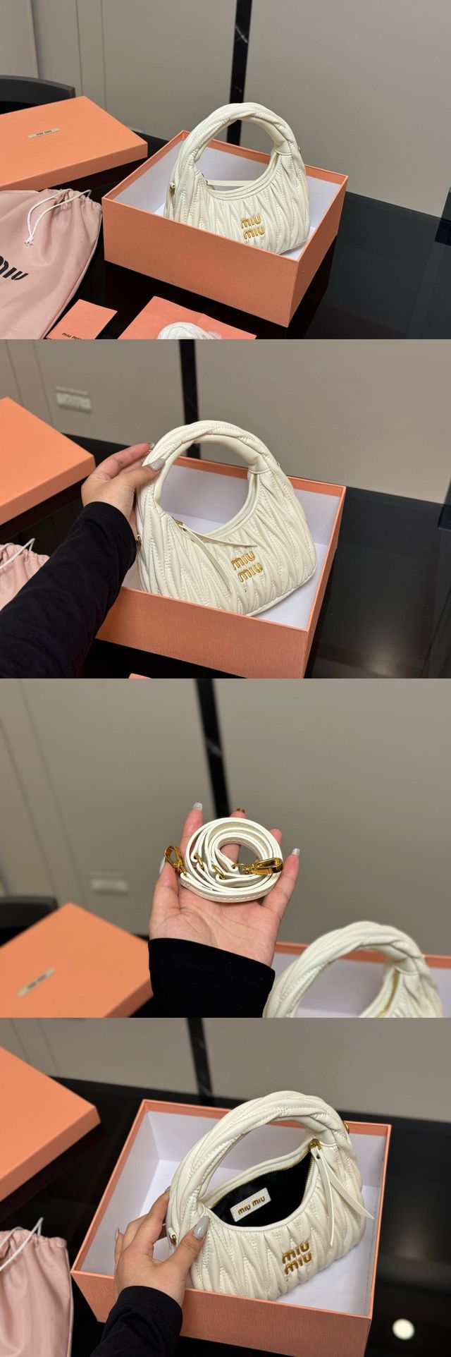 MiuMiuミュウミュウのハンドバッグ、N級品質、綺麗実物