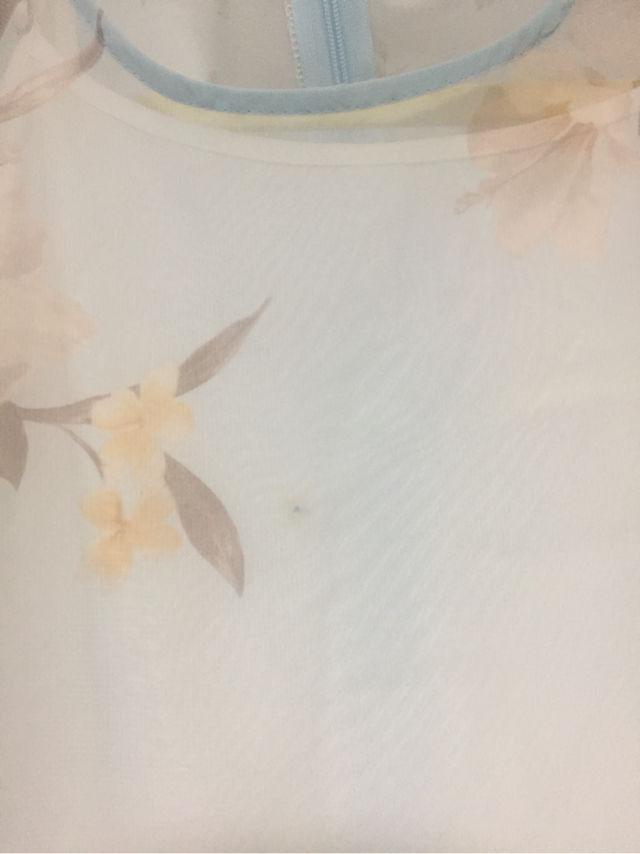 小嶋陽菜着用snidelオーガンジーシフォンワンピース(スナイデル