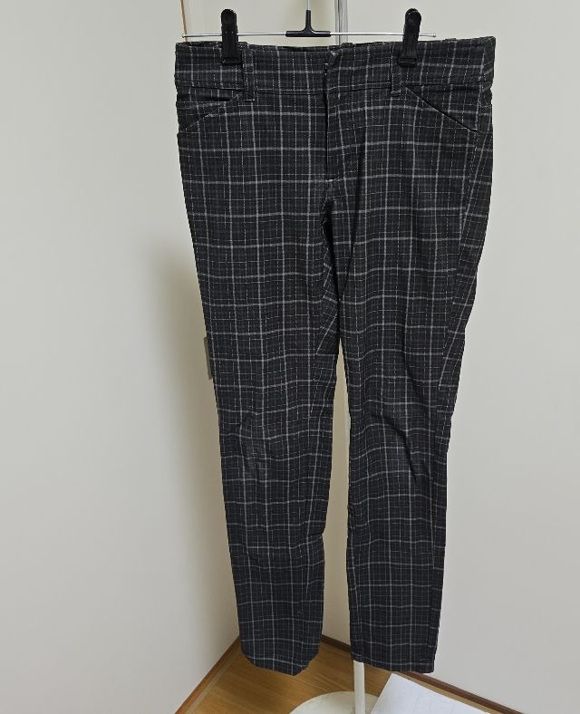  INDIVI  ストレッチ シャーリング アンクルパンツ