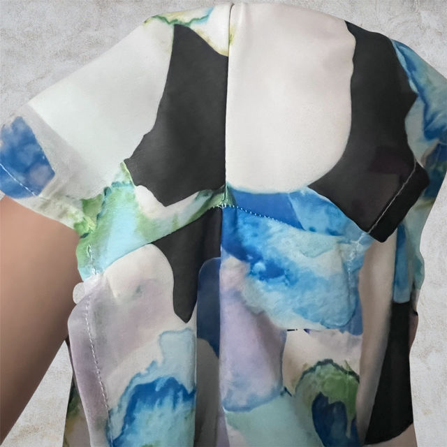 花柄サロペット Mサイズ