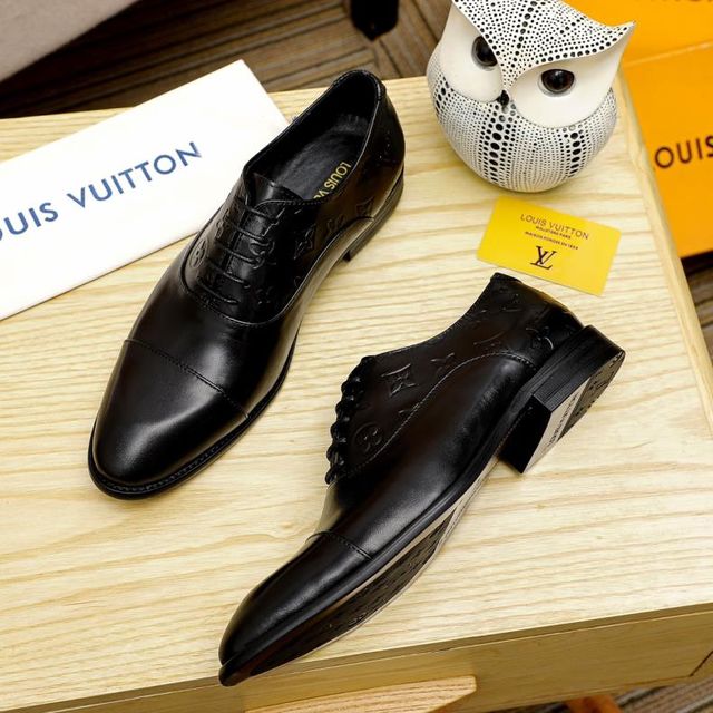 
LouisVuitton人気カップル革靴ファッショBNC