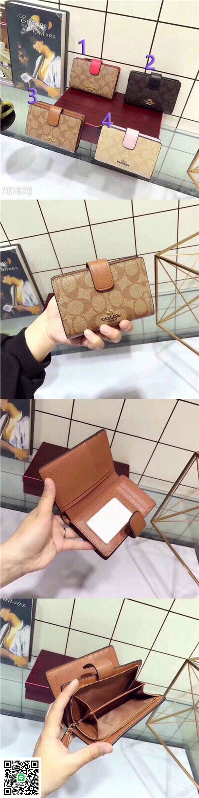 綺麗コーチ美品! 財.布I28