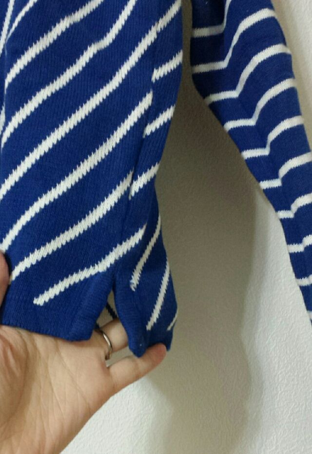 ニット襟取り外し可能