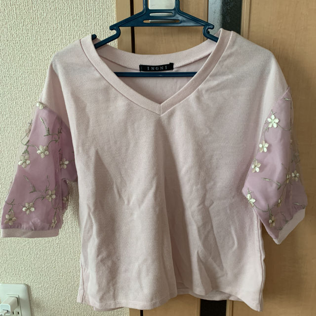 INGNI ラベンダーカラートップス