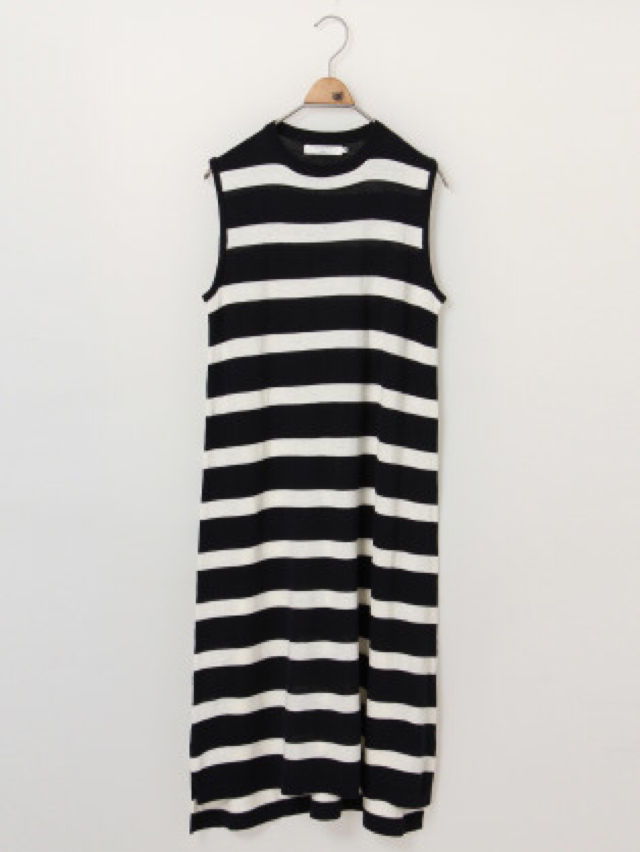 SM2 ノースリボーダーワンピース