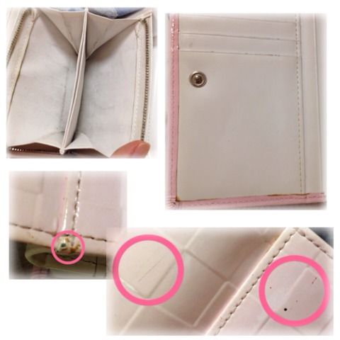 クレージュ 可愛い薄ピンクお財布 クレージュ フリマアプリ サイトshoppies ショッピーズ