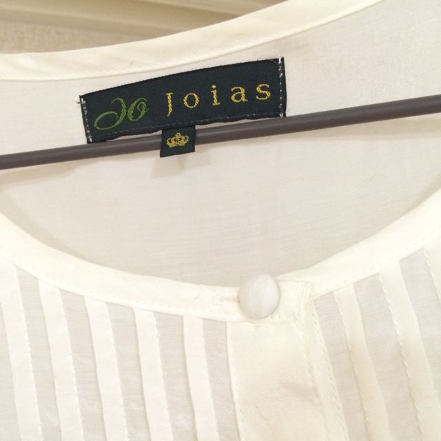 Joias切り替えドット柄ワンピ